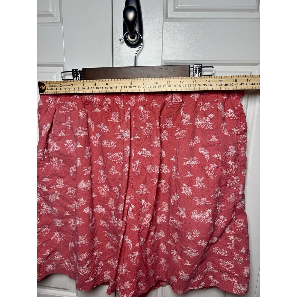 Columbia PFG Men's Super Backcast Water Shorts XL Tropical Coral Mermaid - Picture 4 of 12